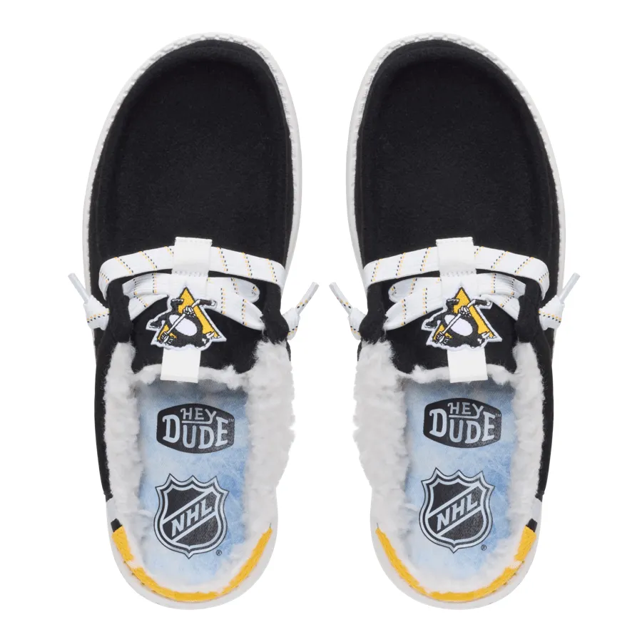 NHL® Pittsburgh Penguins® Wally Slip - Black/Yellow sold by Hey Dude product image thumbnail 4