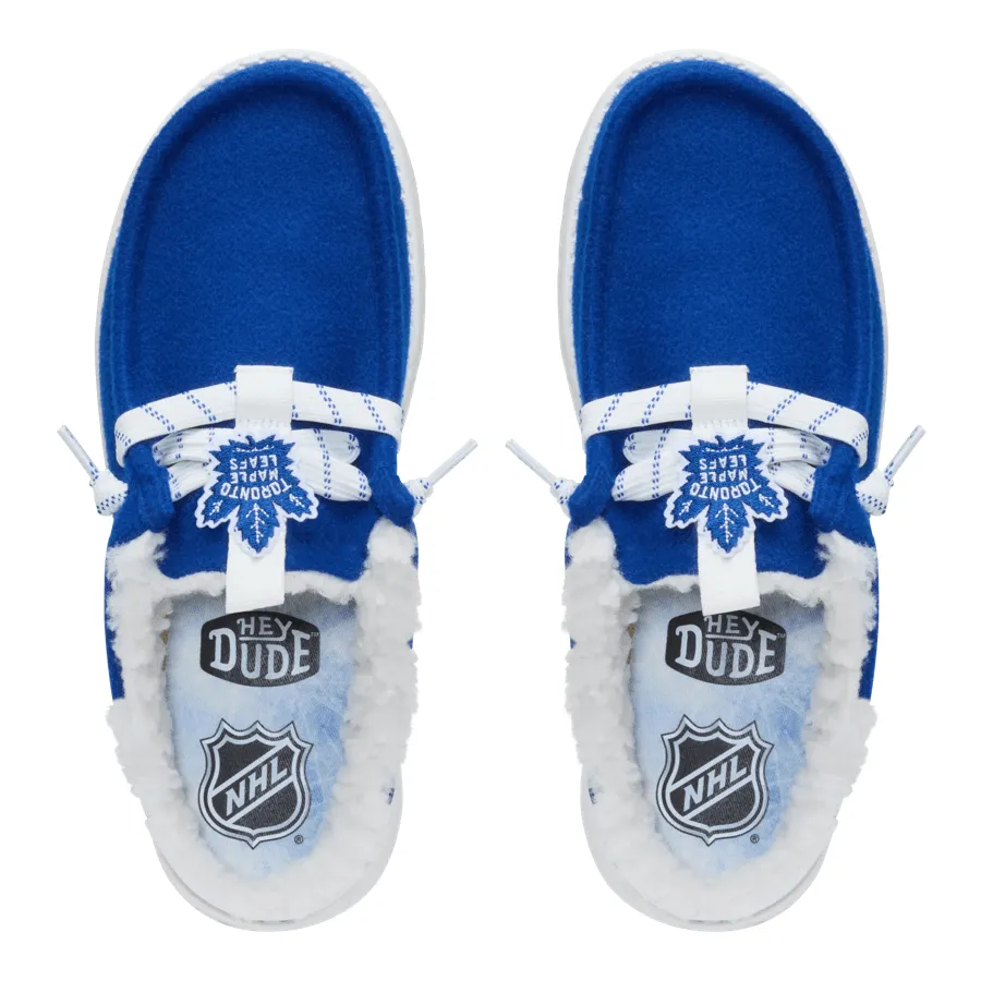 NHL® Toronto Maple Leafs® Wally Slip - Electric Blue/White sold by Hey Dude product image thumbnail 4