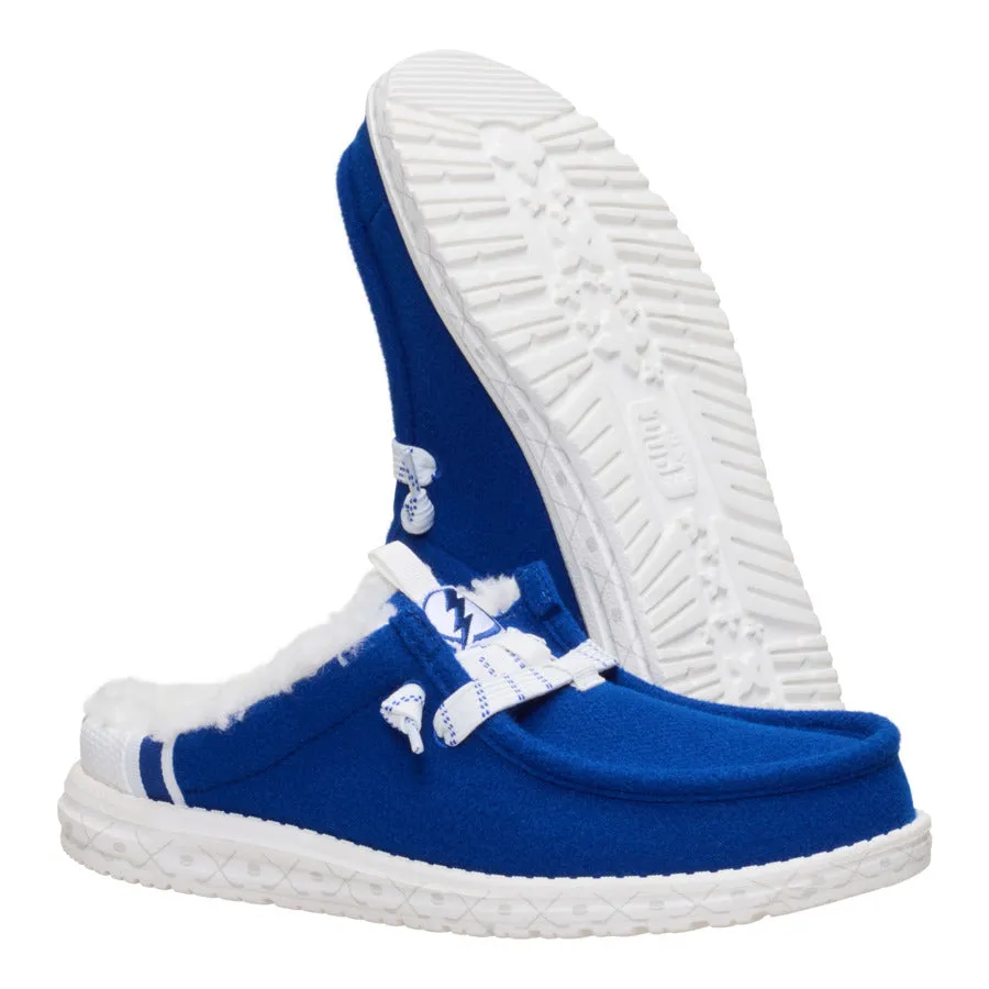 NHL® Tampa Bay Lightning® Wally Slip - Varsity Blue/White sold by Hey Dude product image thumbnail 3