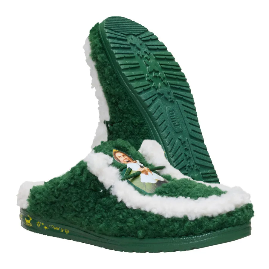Wally Slipper Buddy The Elf - Pine Green/Winter Green sold by Hey Dude product image thumbnail 4