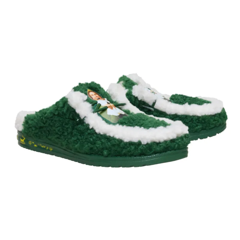Wally Slipper Buddy The Elf - Pine Green/Winter Green sold by Hey Dude