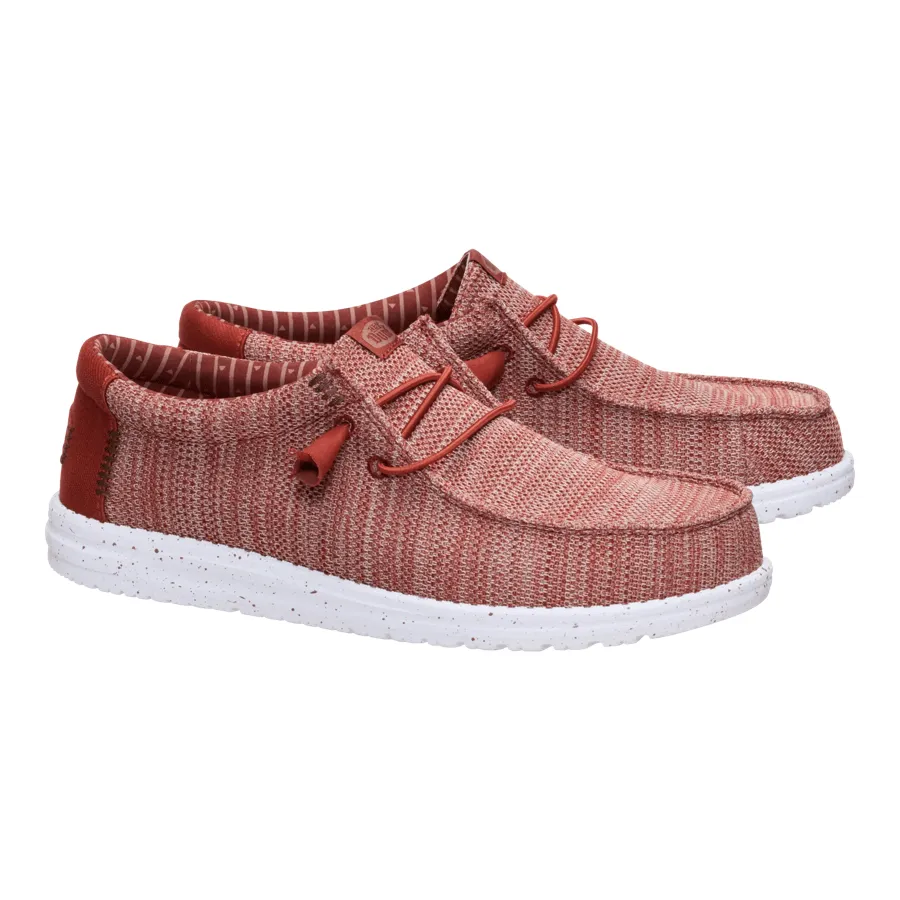 Wally Stretch Sox - Burnt Red/Multi sold by Hey Dude product image thumbnail 2