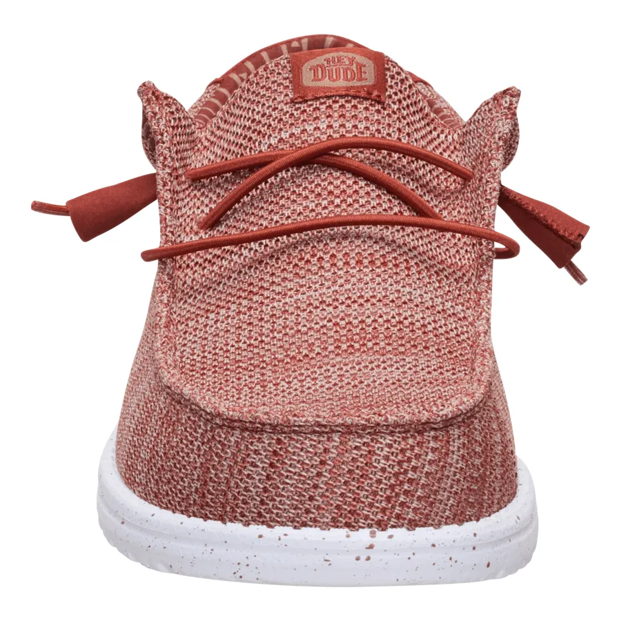 Wally Stretch Sox - Burnt Red/Multi sold by Hey Dude product image thumbnail 4