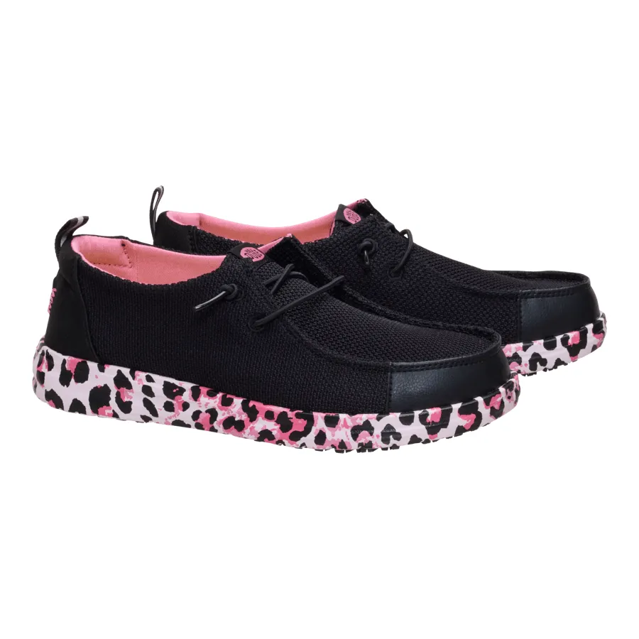 Wendy Work CE Leopard - Black/Pink Leopard sold by Hey Dude product image thumbnail 2