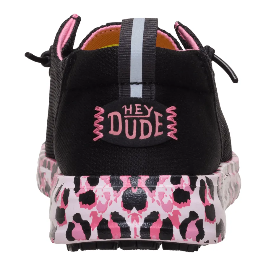 Wendy Work CE Leopard - Black/Pink Leopard sold by Hey Dude product image thumbnail 5