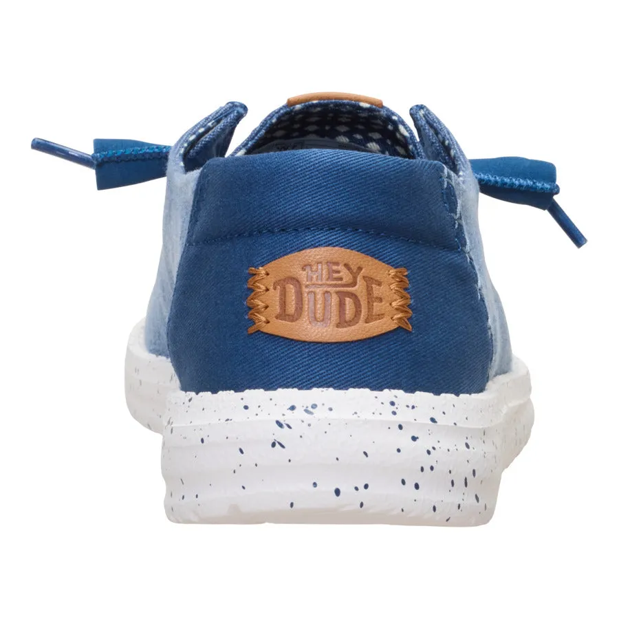 Wendy Chambray Grid - Ensign Blue sold by Hey Dude product image thumbnail 5