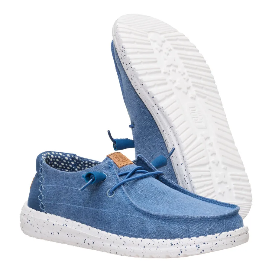 Wendy Chambray Grid - Ensign Blue sold by Hey Dude product image thumbnail 3