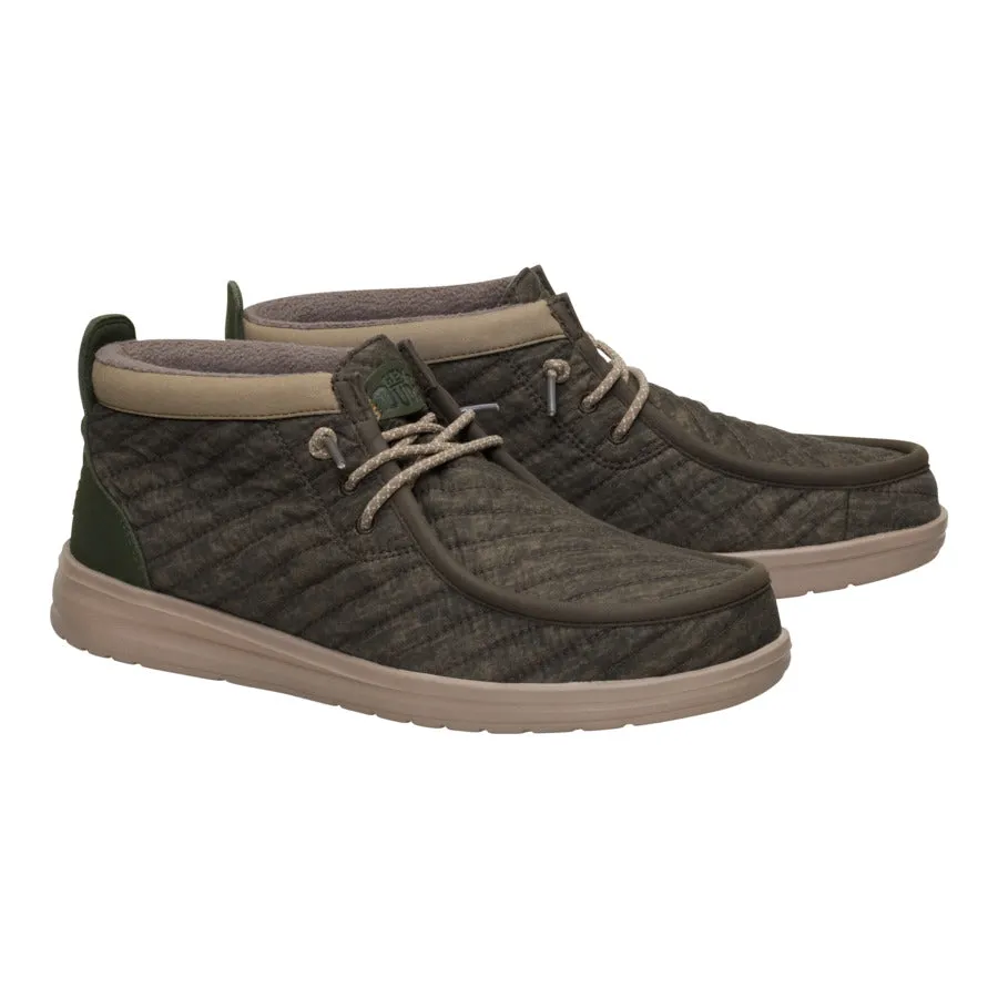 Wally Mid Gripr Washed Quilt - Major Brown/Multi sold by Hey Dude product image thumbnail 2