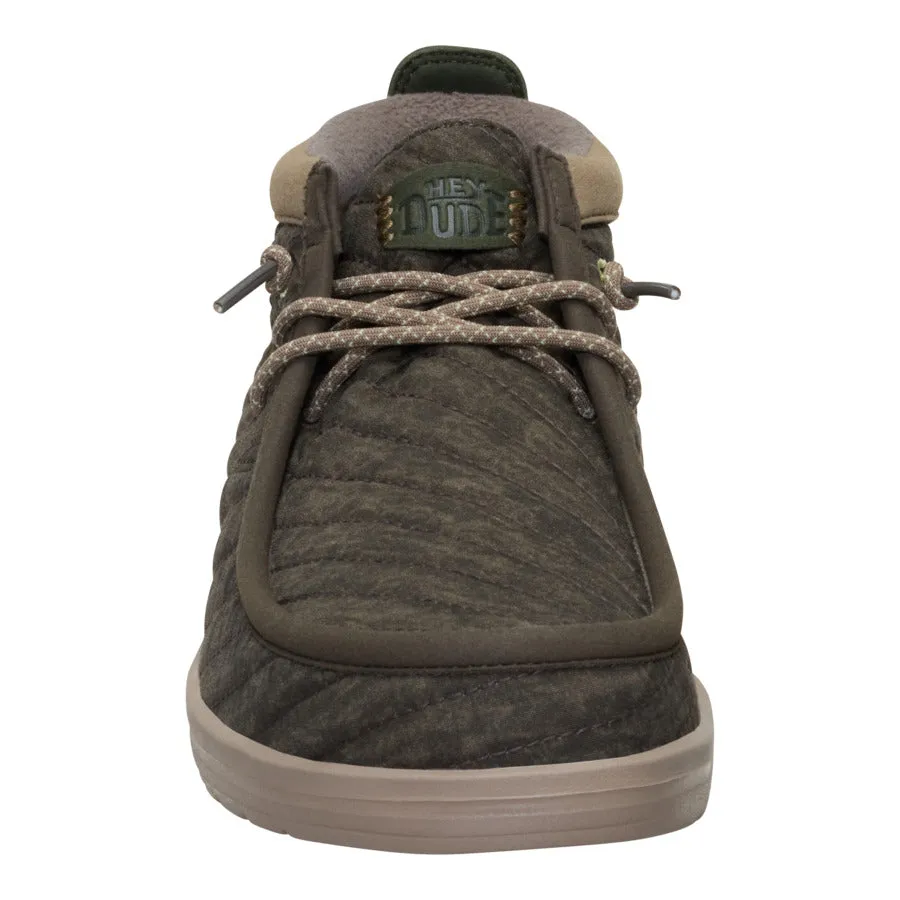 Wally Mid Gripr Washed Quilt - Major Brown/Multi sold by Hey Dude product image thumbnail 4