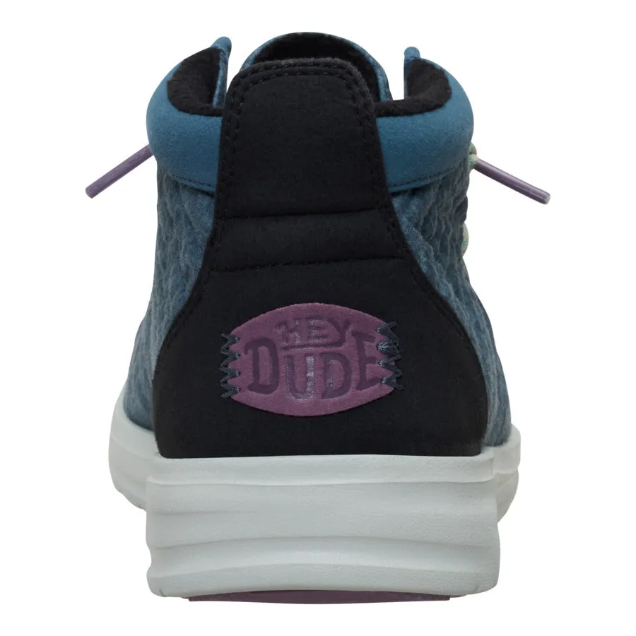 Wally Mid Gripr Washed Quilt - Stormy Blue/Multi sold by Hey Dude product image thumbnail 5