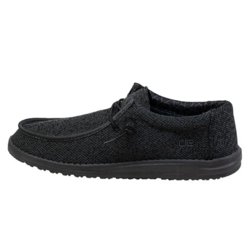 Wally Sox Micro - Total Black (Past Season) sold by Hey Dude