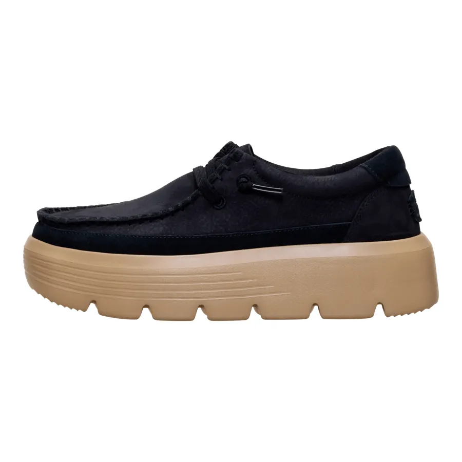 Austin Edge Ox Nubuck - Black sold by Hey Dude
