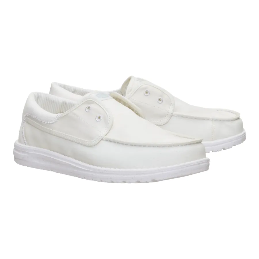 Wally Cru Stretch Canvas - White sold by Hey Dude product image thumbnail 2