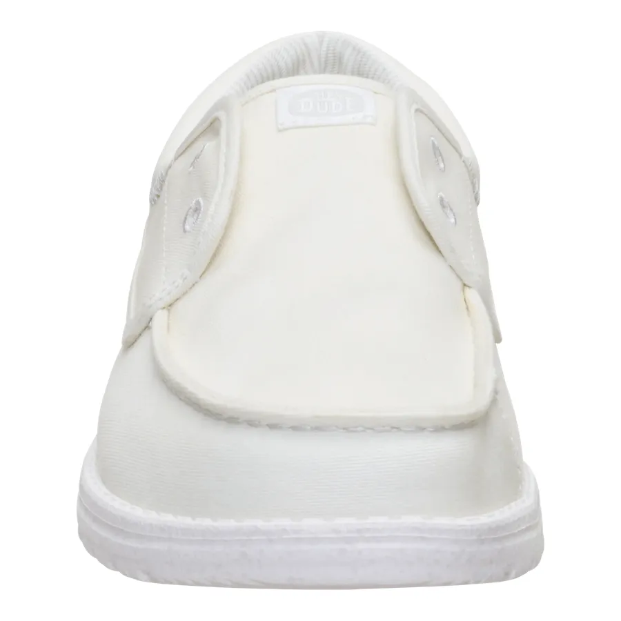 Wally Cru Stretch Canvas - White sold by Hey Dude product image thumbnail 4