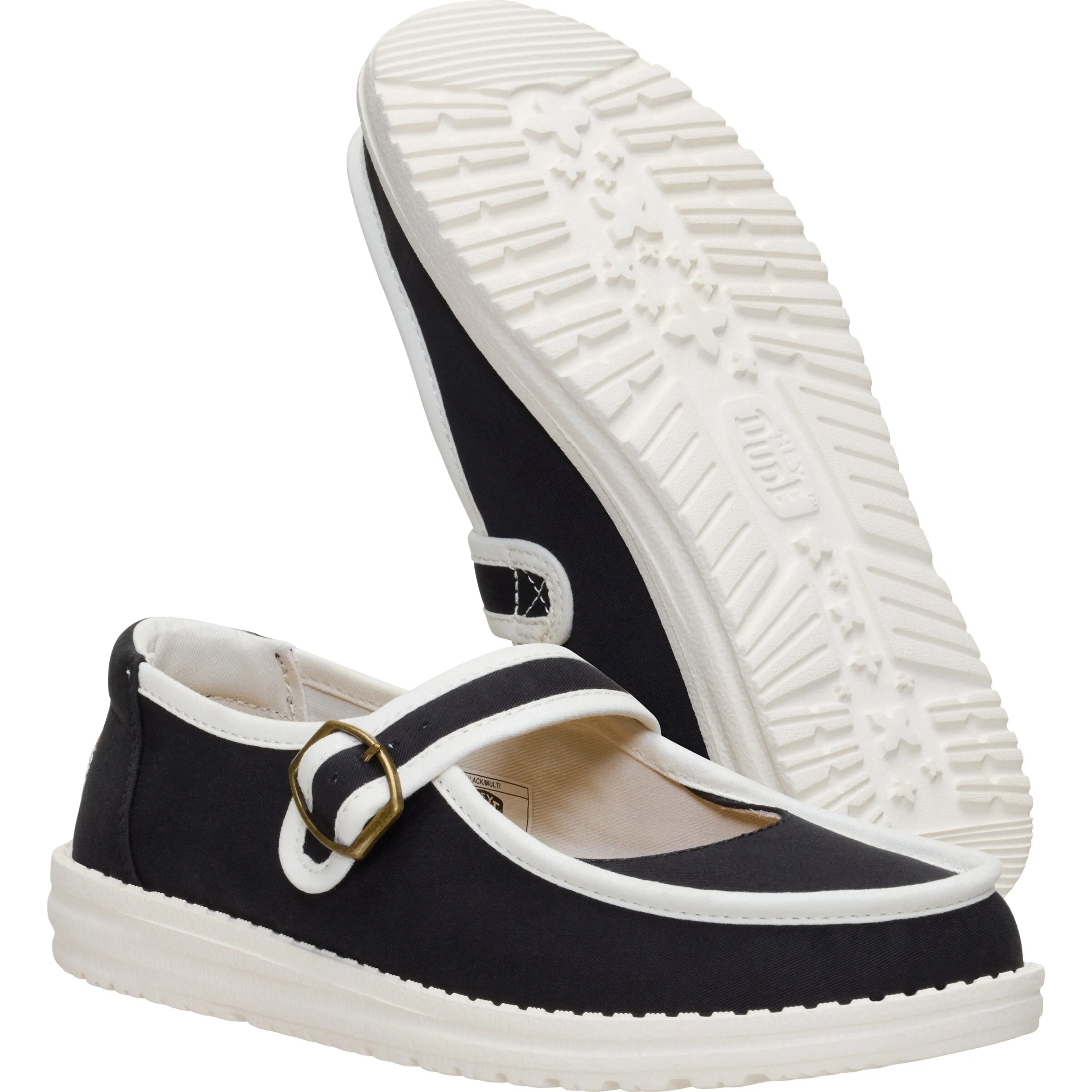 Wendy Jane Washed Twill - Black/Multi sold by Hey Dude product image thumbnail 4