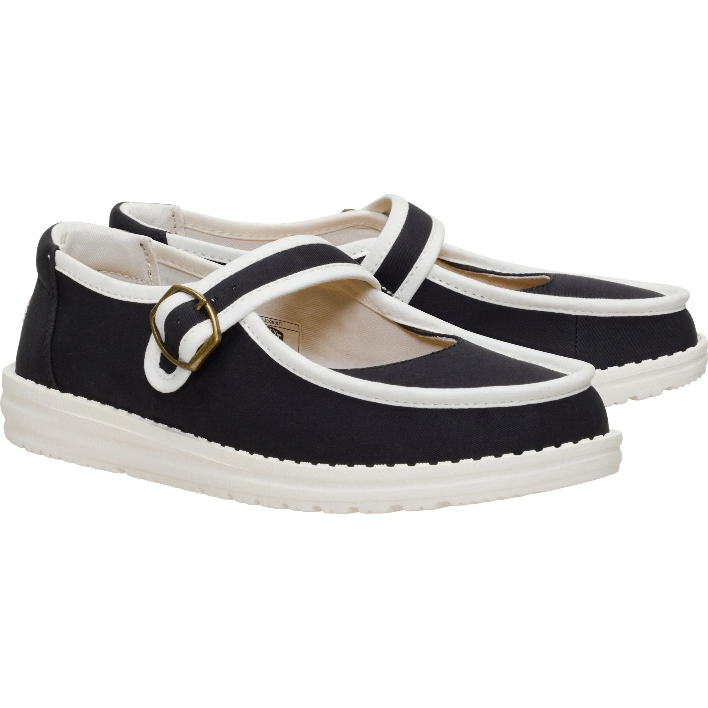 Wendy Jane Washed Twill - Black/Multi sold by Hey Dude product image thumbnail 3