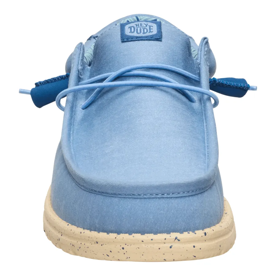 Wally Stretch Canvas - Faded Denim/Boulder Tan sold by Hey Dude product image thumbnail 4