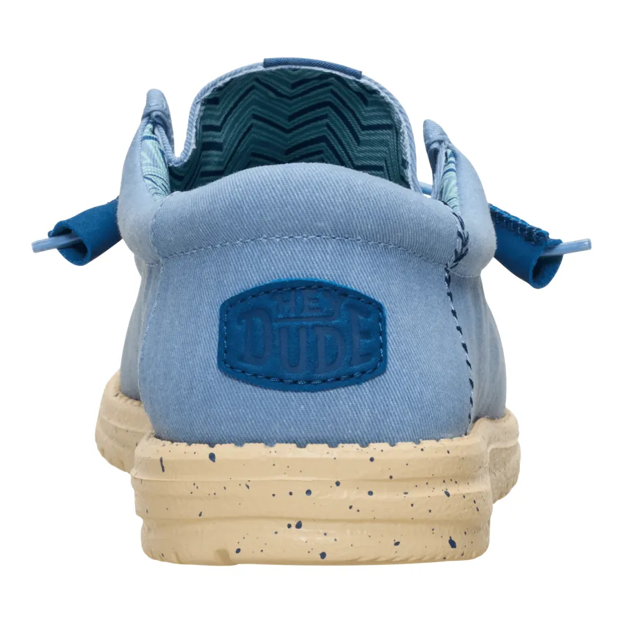 Wally Stretch Canvas - Faded Denim/Boulder Tan sold by Hey Dude product image thumbnail 5