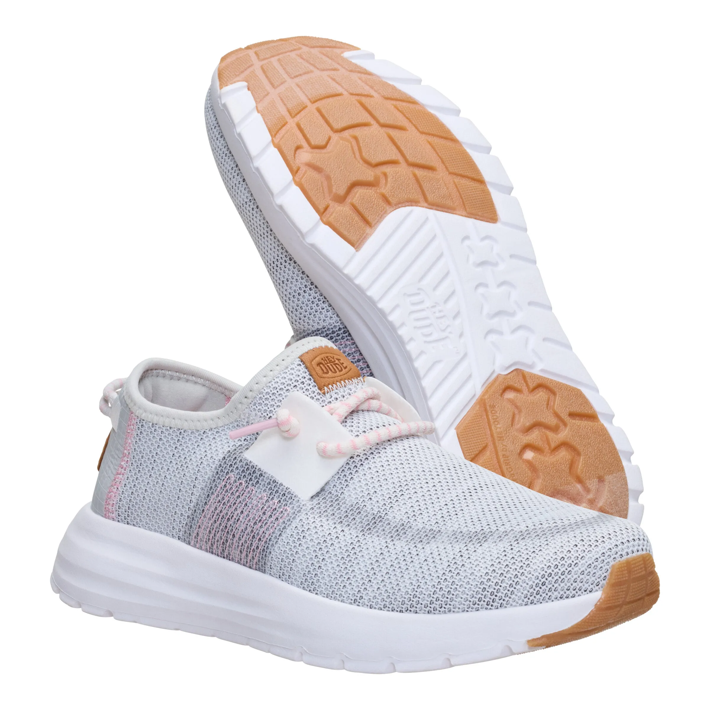 Sirocco Womens Stretch Sox - Stone White sold by Hey Dude product image thumbnail 3