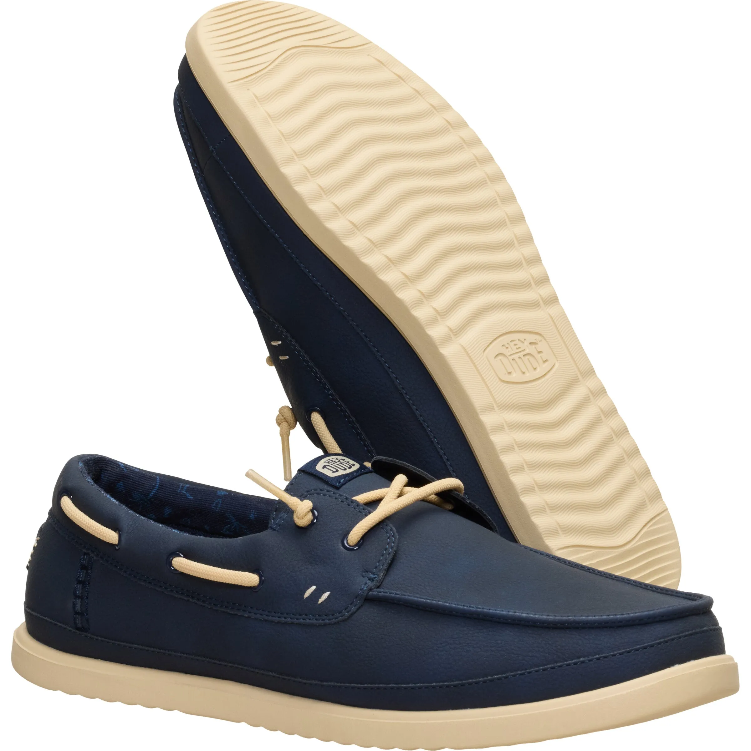 Harbor Lo Classic - Navy Blazer/Boulder Tan sold by Hey Dude product image thumbnail 3
