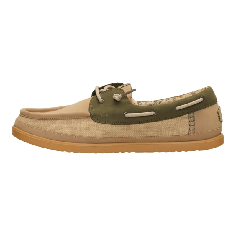 Harbor Lo Craft Summer - Olive Grey/Multi sold by Hey Dude