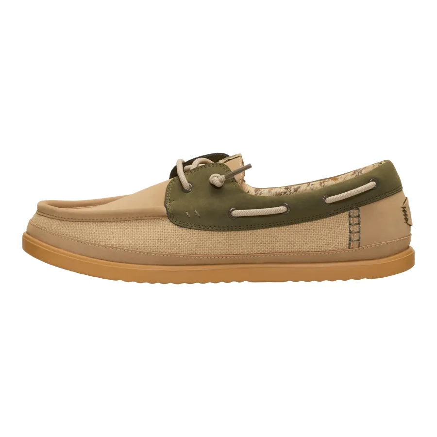 Harbor Lo Craft Summer - Olive Grey/Multi sold by Hey Dude