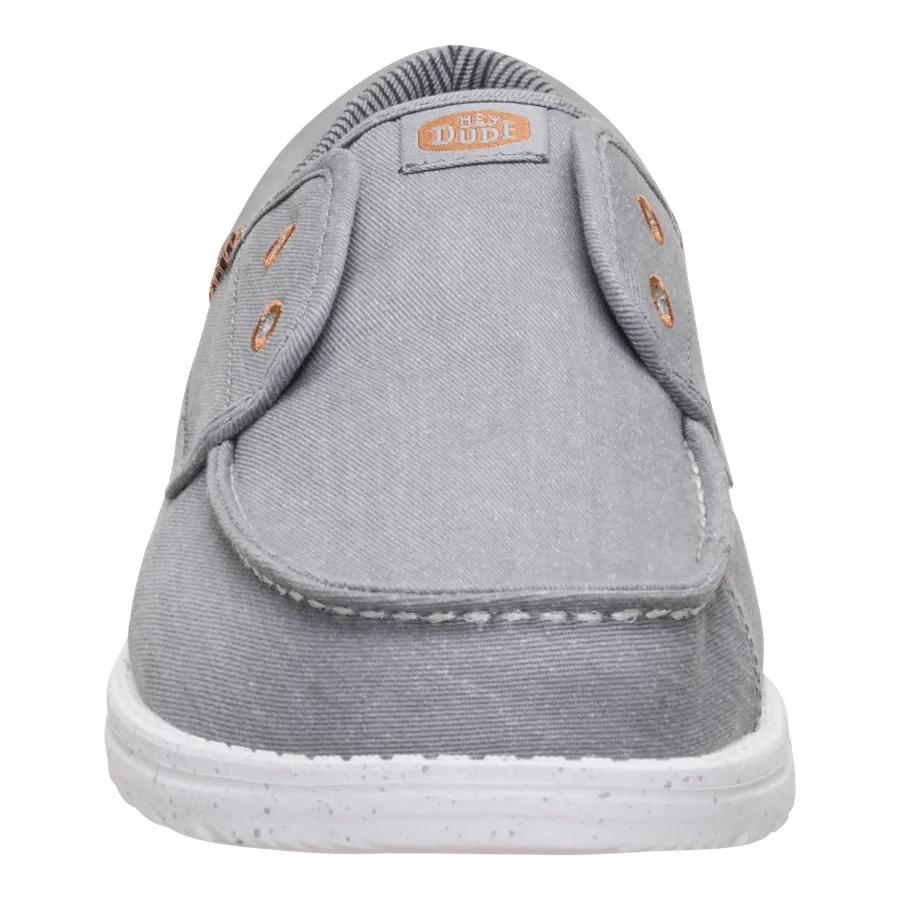 Wally Cru Stretch Canvas - Flannel Grey/Multi sold by Hey Dude product image thumbnail 4