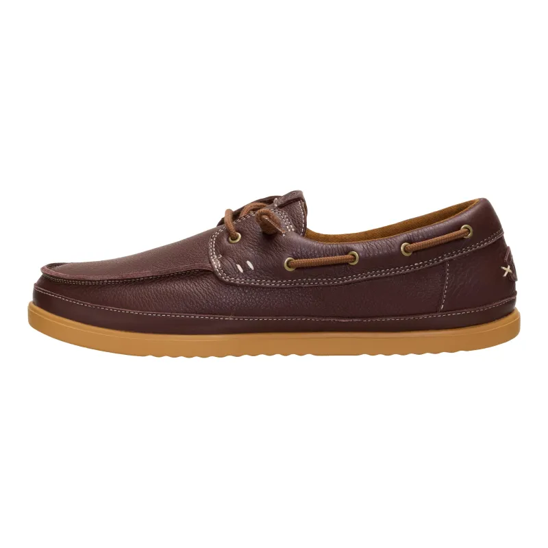 Harbor Lo Craft Leather - Shaved Brown/Robe Brown sold by Hey Dude