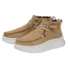 Wendy Peak Hi Suede - Tan sold by Hey Dude