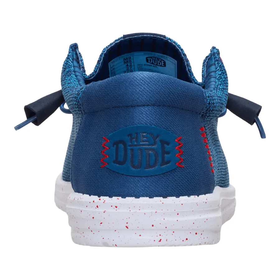 Wally Stretch Sox - Ensign Blue/Multi sold by Hey Dude product image thumbnail 5