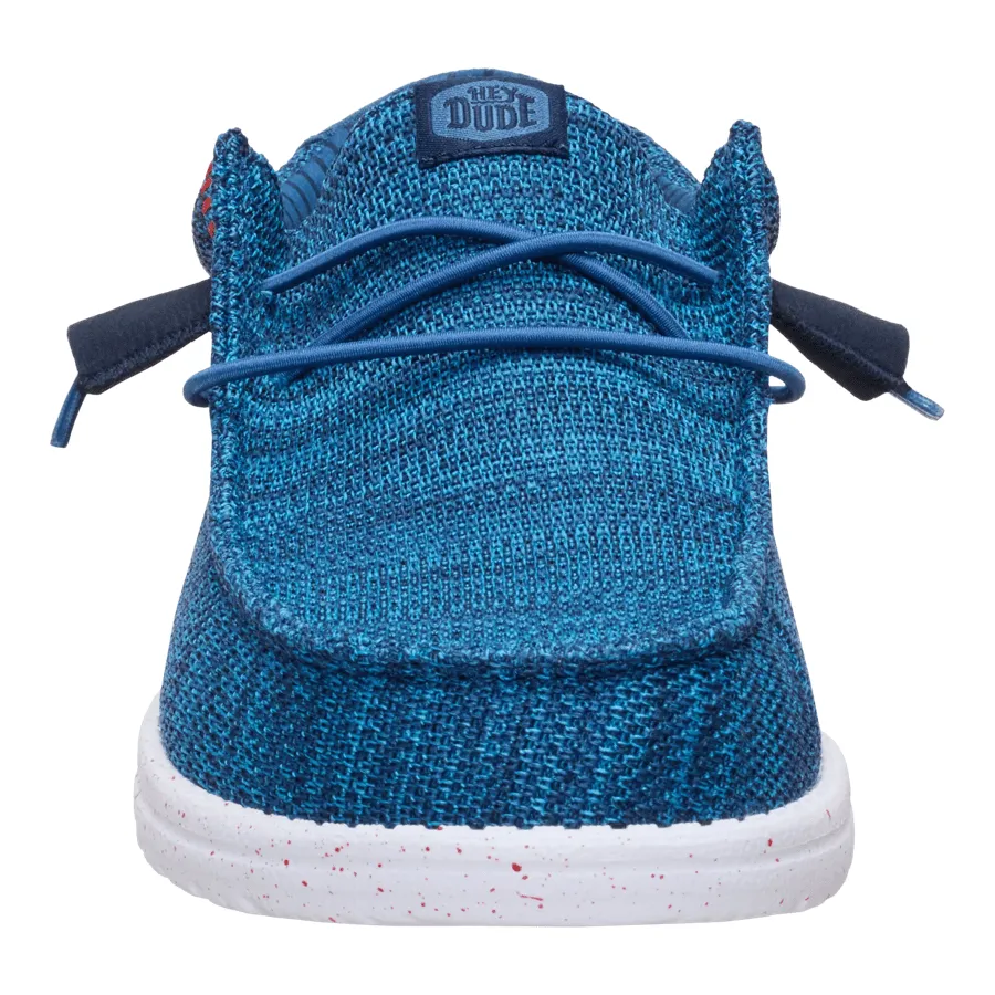 Wally Stretch Sox - Ensign Blue/Multi sold by Hey Dude product image thumbnail 4