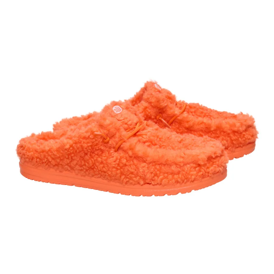Wally Slipper - Electric Orange sold by Hey Dude product image thumbnail 3