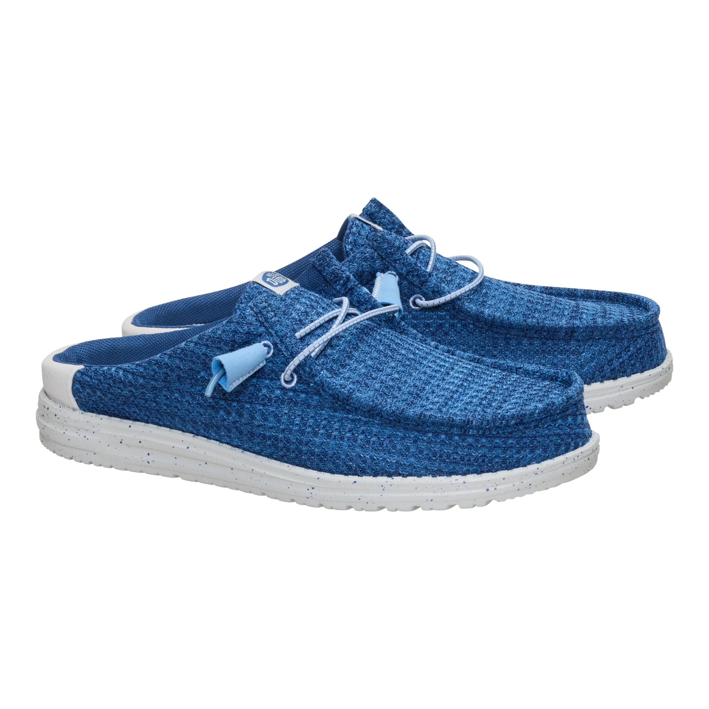 Wally Slip Multi Mesh - Ensign Blue/Multi sold by Hey Dude product image thumbnail 2