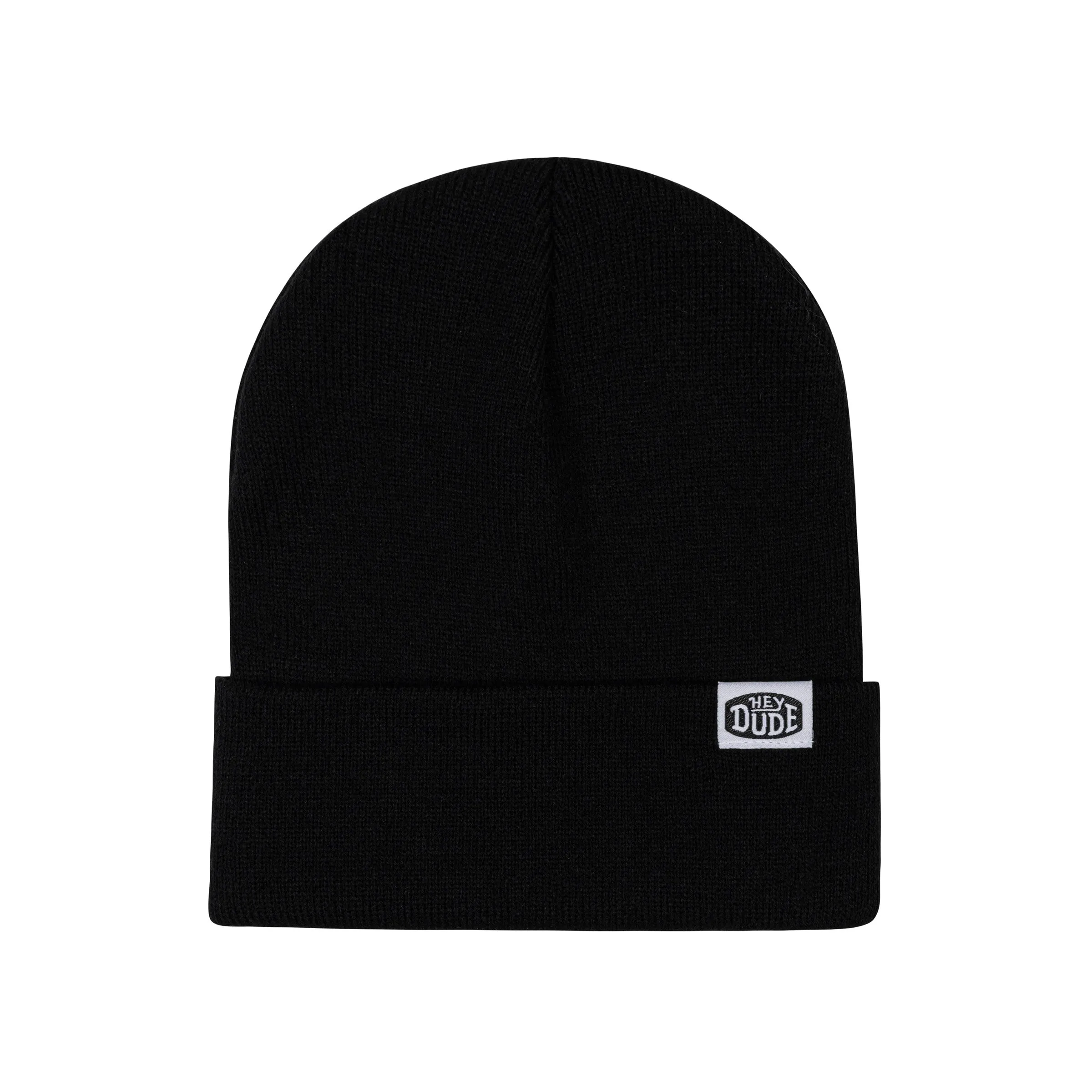 HEYDUDE™ Cuff Beanie - Black sold by Hey Dude