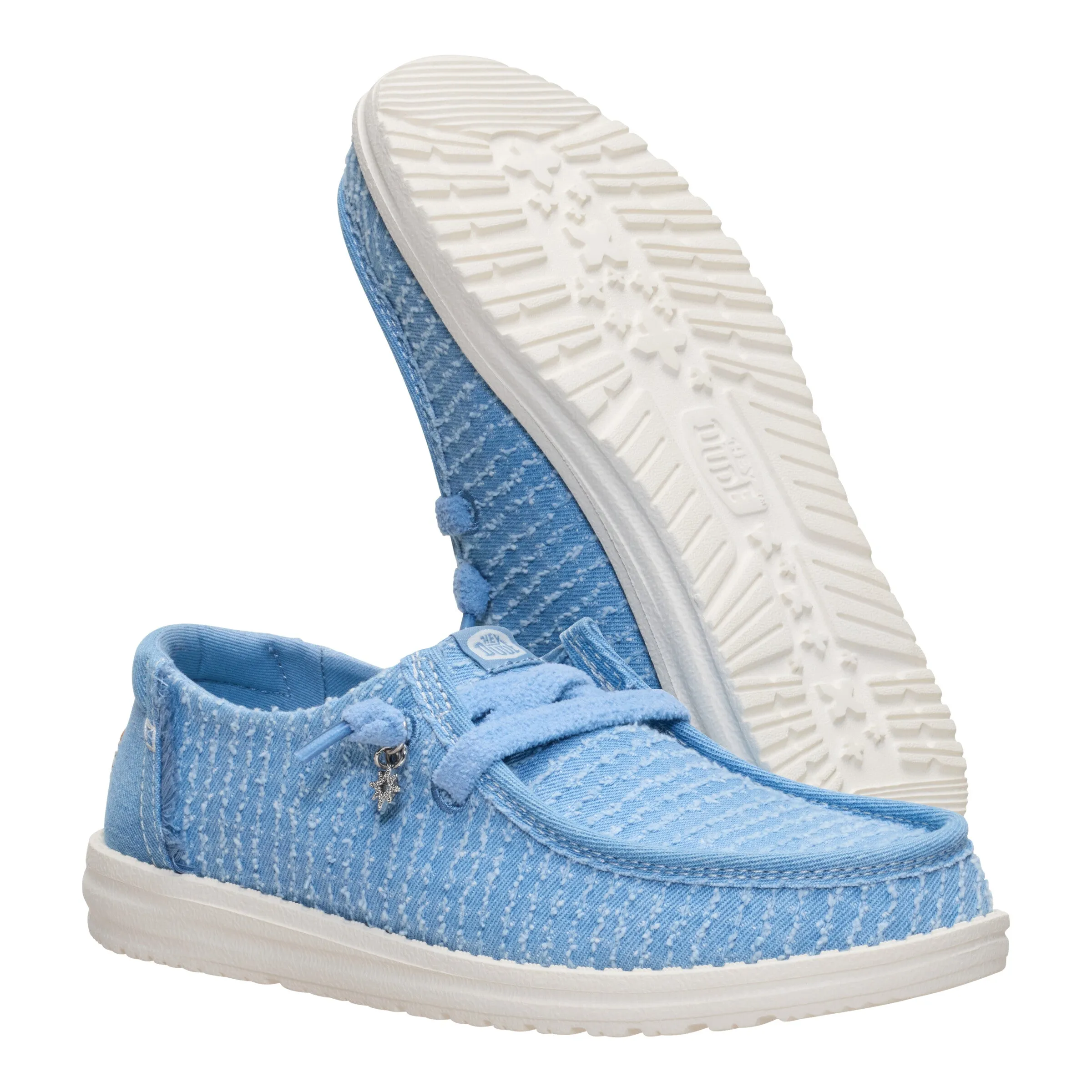 Wendy Frayed Canvas - Faded Denim sold by Hey Dude product image thumbnail 3