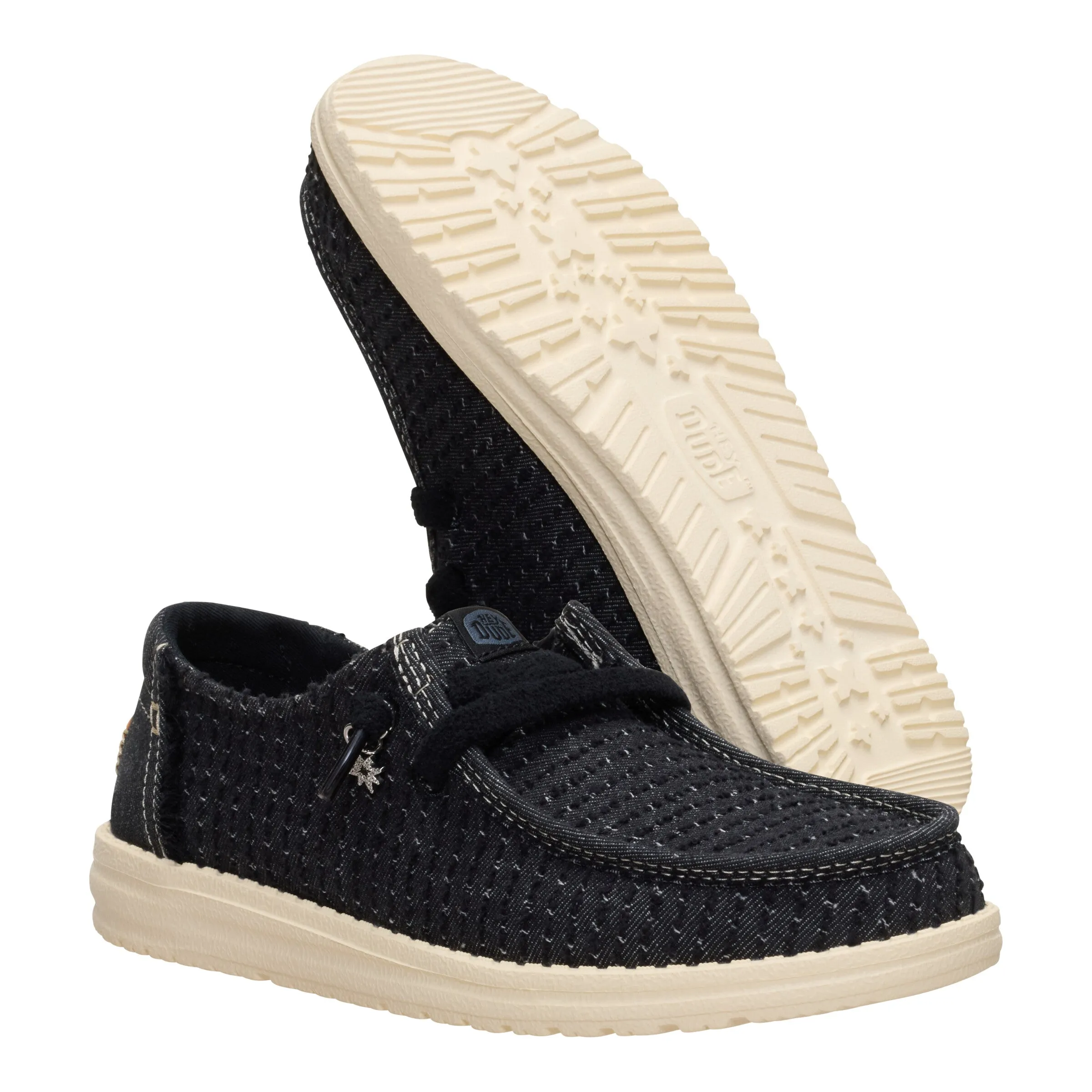 Wendy Frayed Canvas - Black sold by Hey Dude product image thumbnail 3