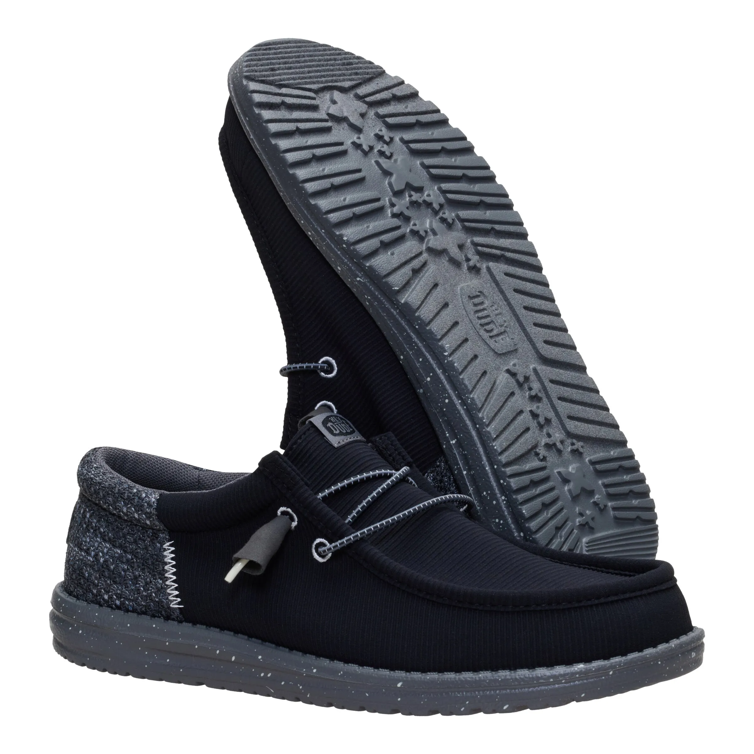 Wally Funk Multi Mesh - Black/Smoke Grey sold by Hey Dude product image thumbnail 3