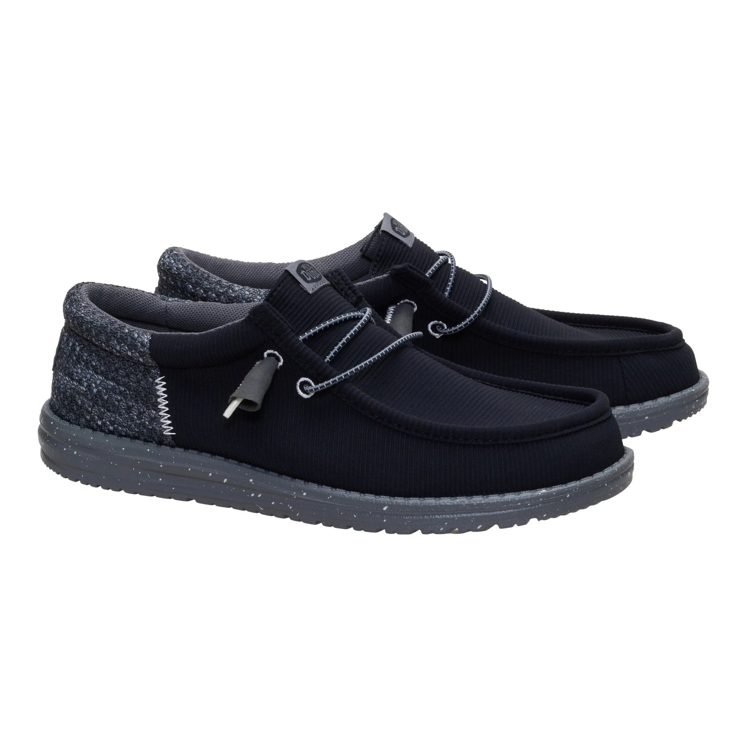 Wally Funk Multi Mesh - Black/Smoke Grey sold by Hey Dude product image thumbnail 2