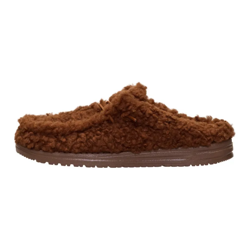 Wally Slipper - Downtown Brown sold by Hey Dude