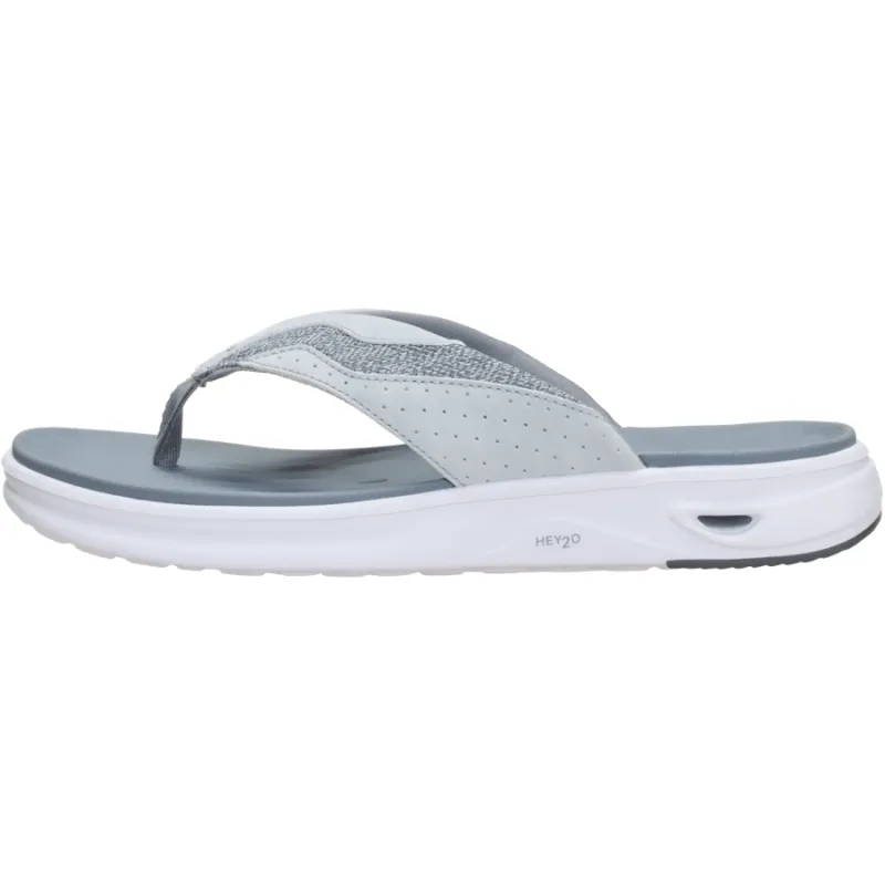 HEY2O Flip Flop Mesh - White/Grey made by Hey Dude