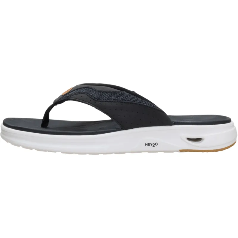 Hey2O Flip Flop Mesh - Black/White sold by Hey Dude