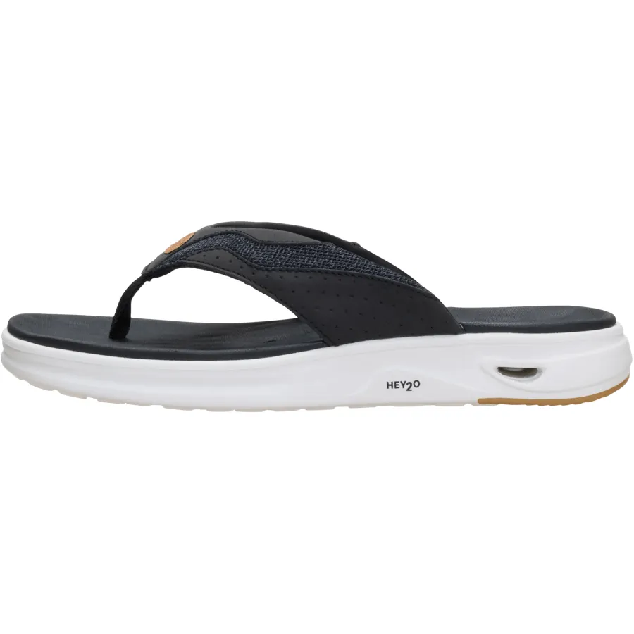 Hey2O Flip Flop Mesh - Black/White sold by Hey Dude