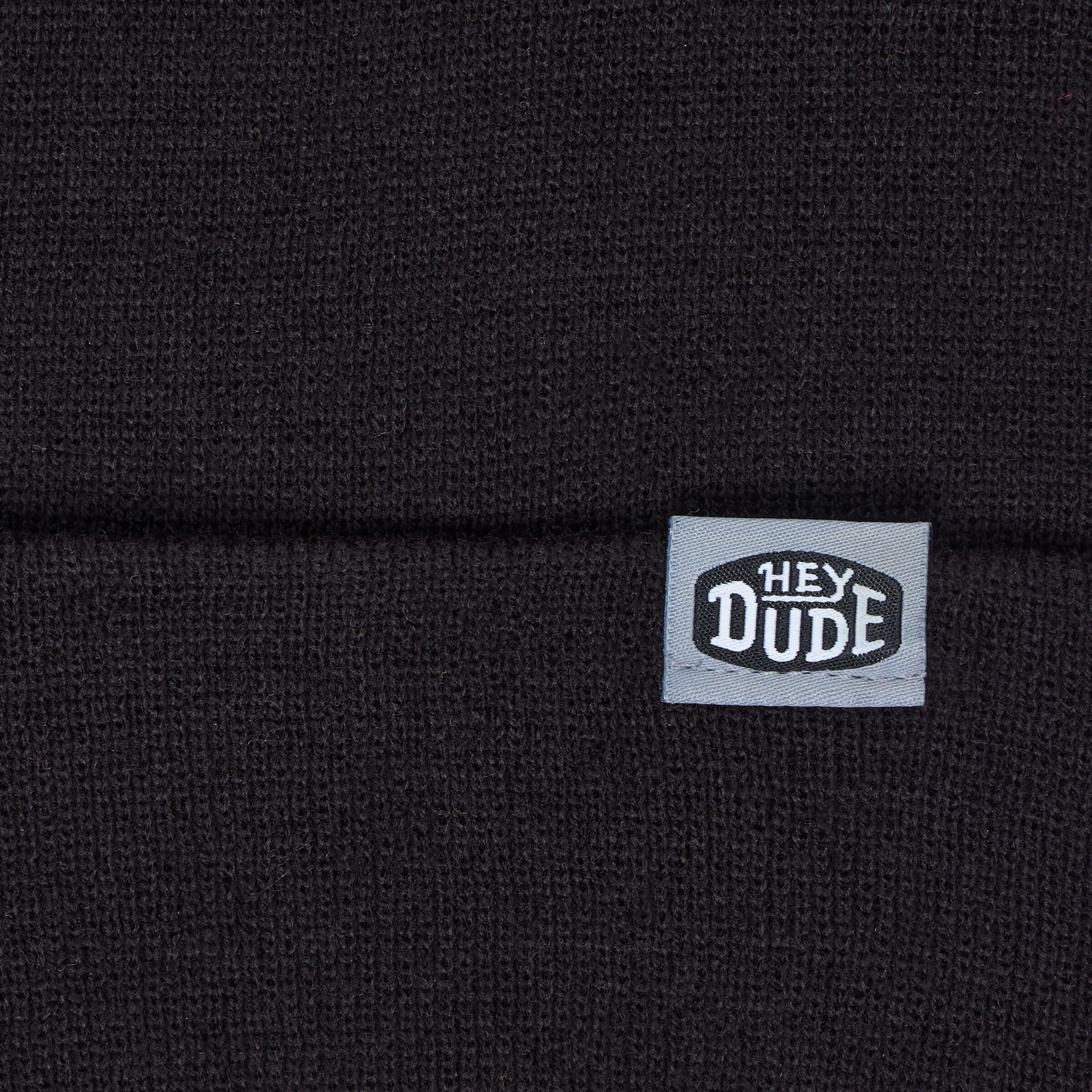 HEYDUDE™ Cuff Beanie - Black sold by Hey Dude product image thumbnail 2