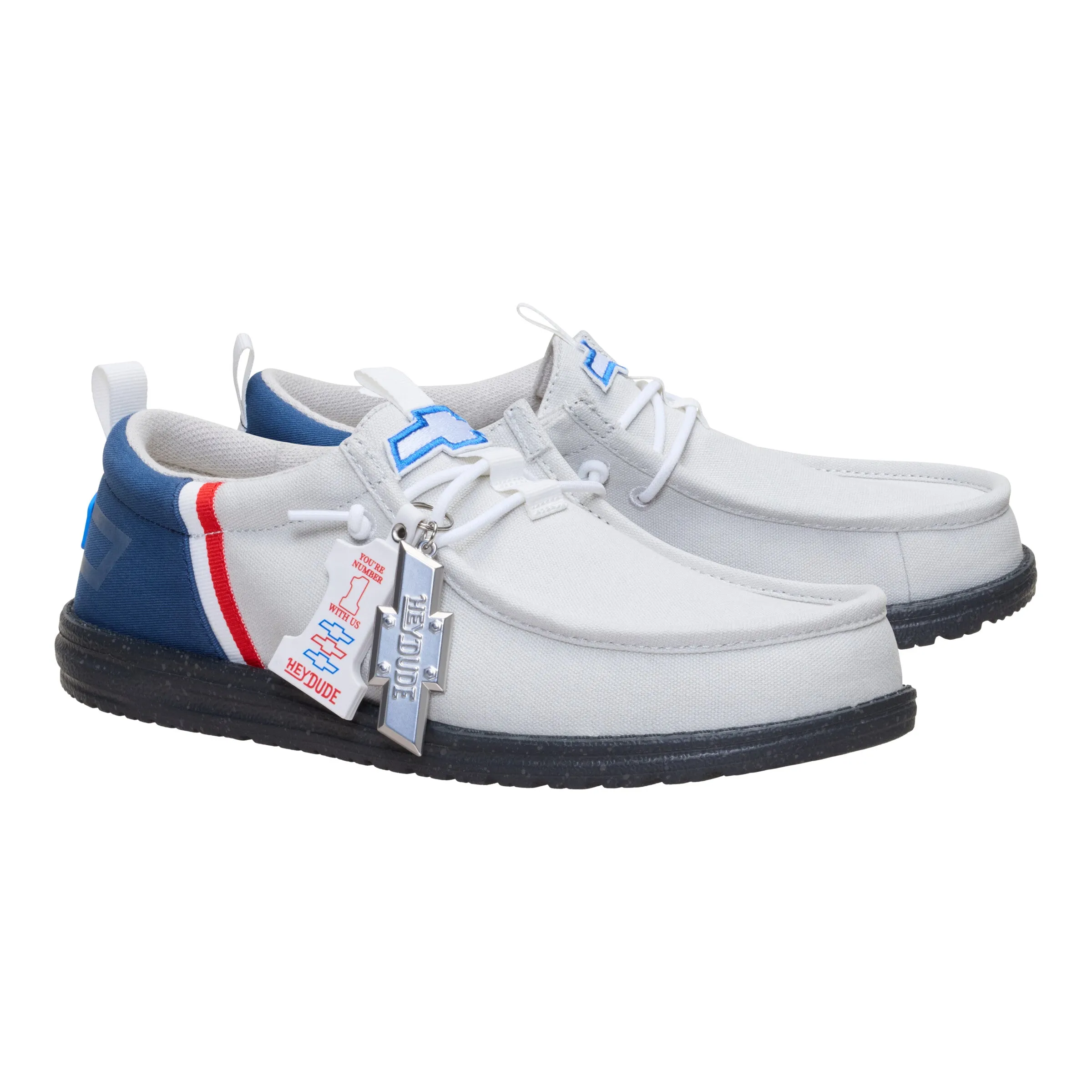Wally Funk X Chevy - Light Grey/Navy sold by Hey Dude product image thumbnail 3