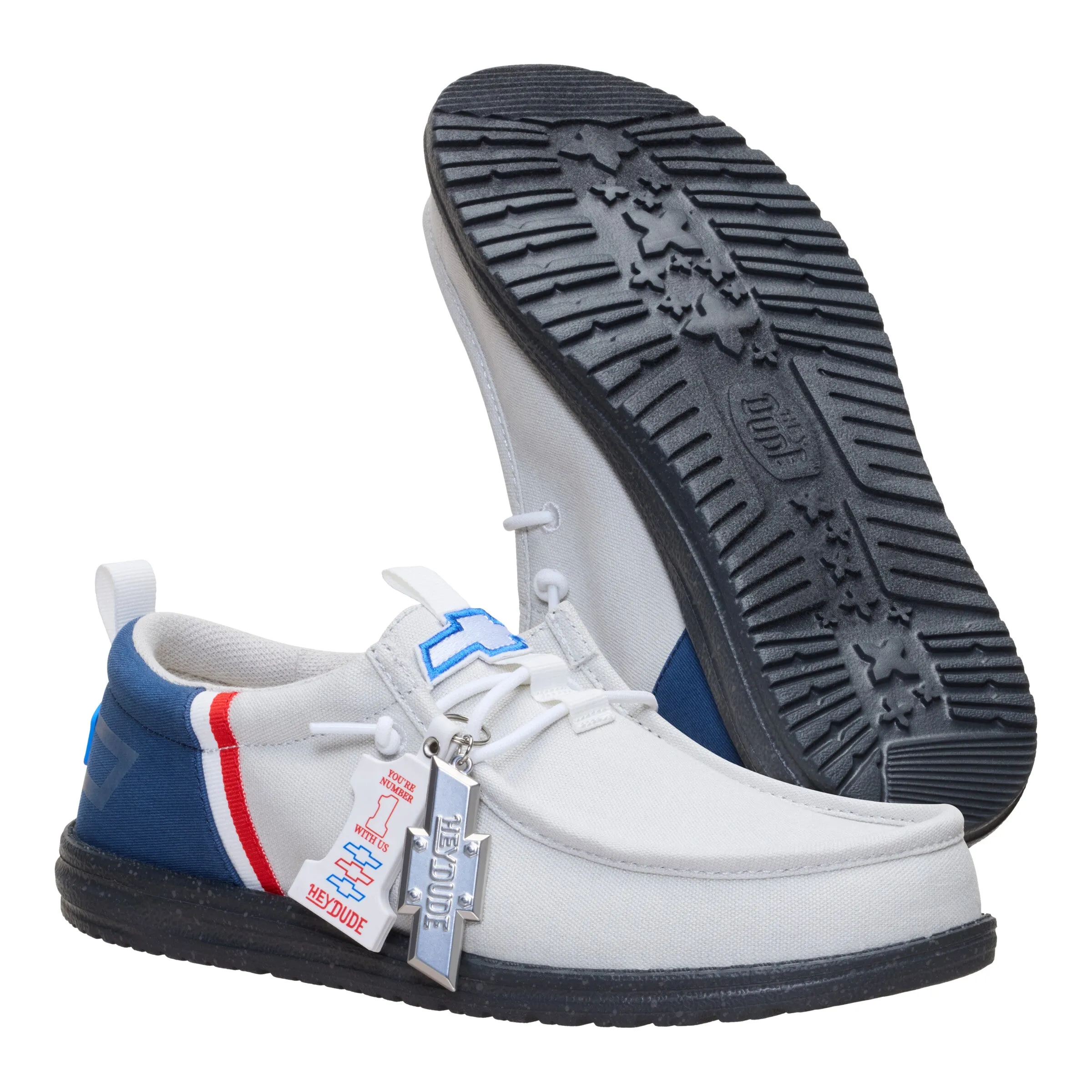 Wally Funk X Chevy - Light Grey/Navy sold by Hey Dude product image thumbnail 4