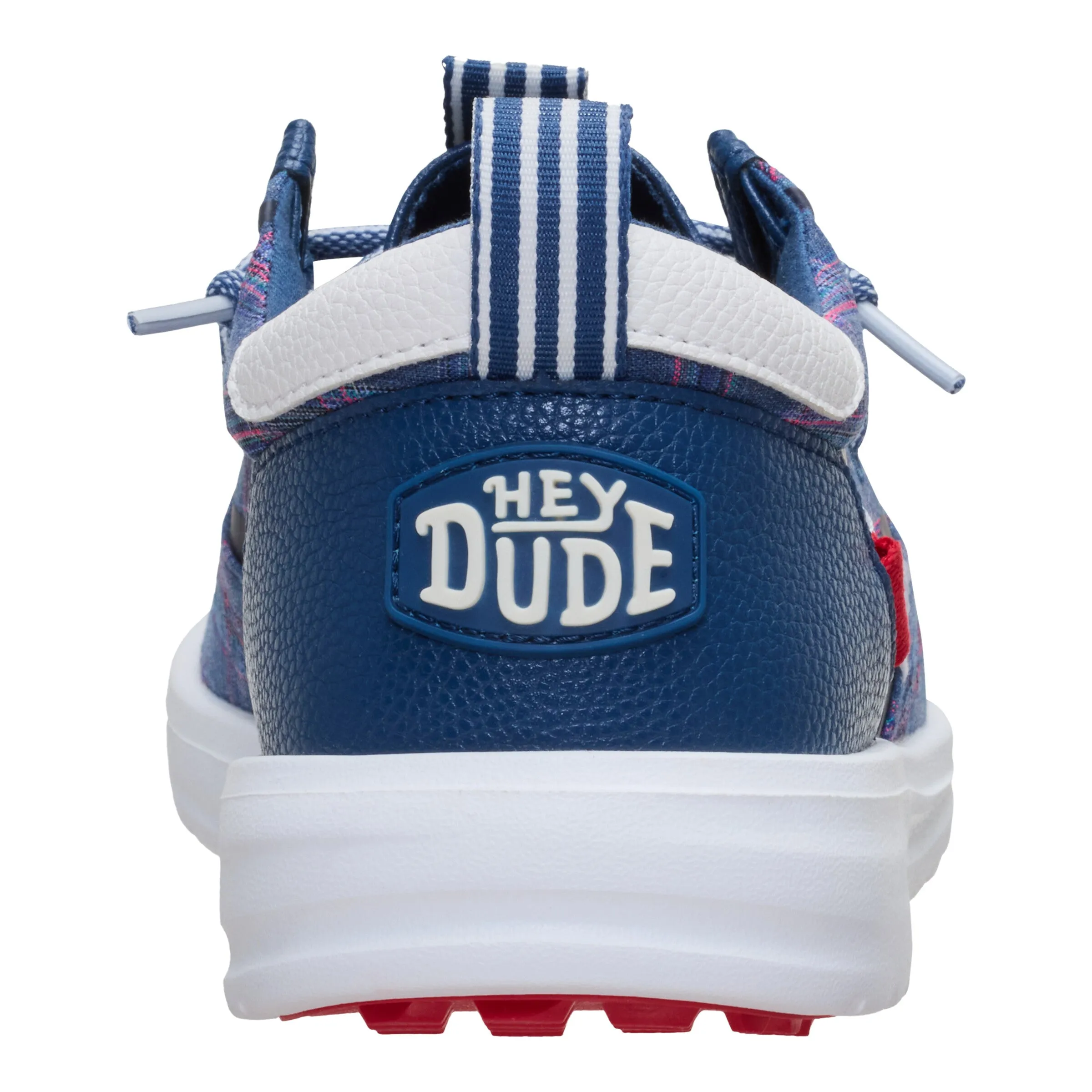 Wally Golf Summer Plaid - Ensign Blue/Multi sold by Hey Dude product image thumbnail 5