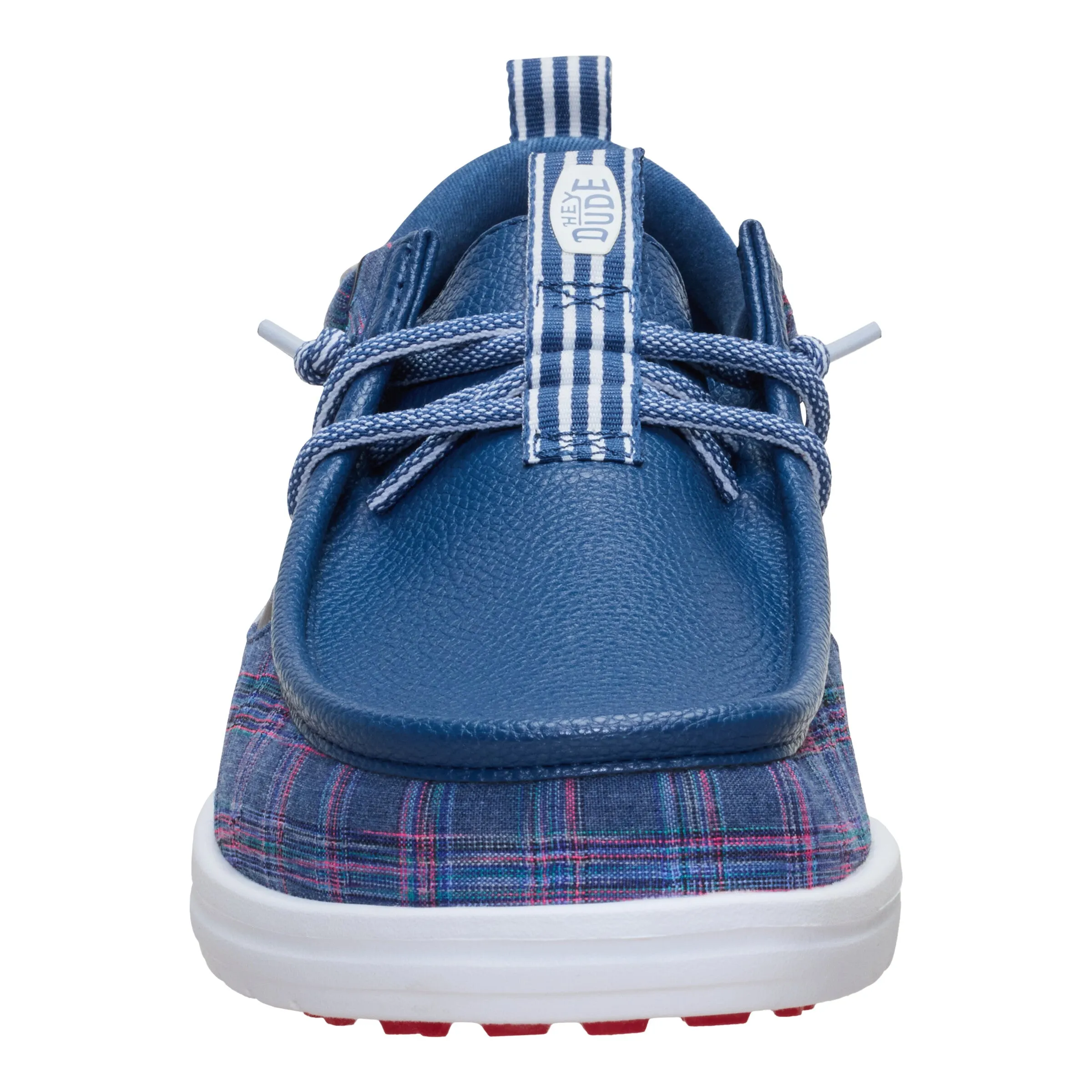 Wally Golf Summer Plaid - Ensign Blue/Multi sold by Hey Dude product image thumbnail 4