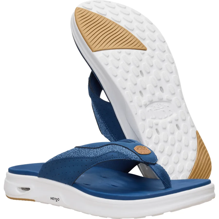 Hey2O Flip Flop Mesh - Sargasso Blue/White sold by Hey Dude product image thumbnail 3