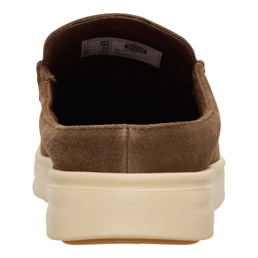 Paul Pro Mule Suede - Malt Brown/Boulder Tan sold by Hey Dude product image thumbnail 5