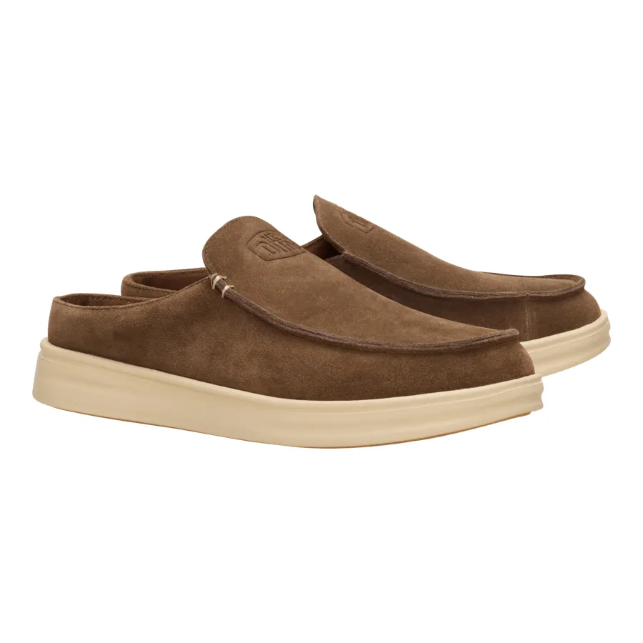 Paul Pro Mule Suede - Malt Brown/Boulder Tan sold by Hey Dude product image thumbnail 2